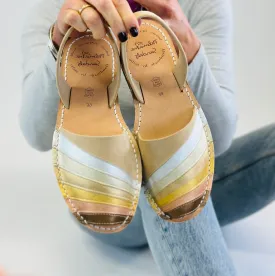 SAMPLE SALE Metallic stripe size 39