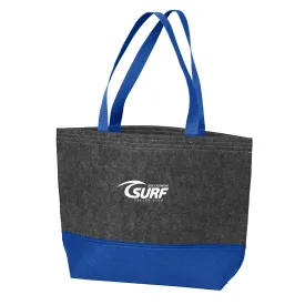 SDSC ESCONDIDO EMBROIDERED LOGO EMBROIDERED MEDIUM FELT TOTE