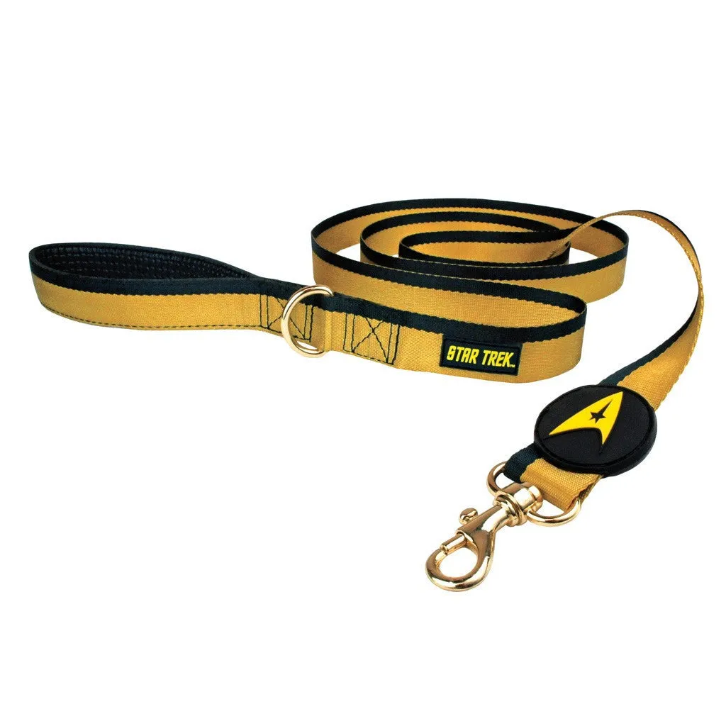 Star Trek Uniform Dog Leash; 3 colours available