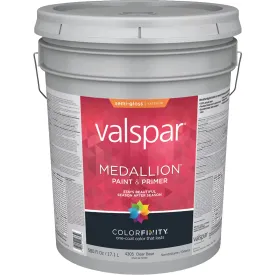 Valspar® Medallion® Plus Exterior Paint   Primer Semi-Gloss 5 Gallon Clear Base (5 Gallon, Clear Base)