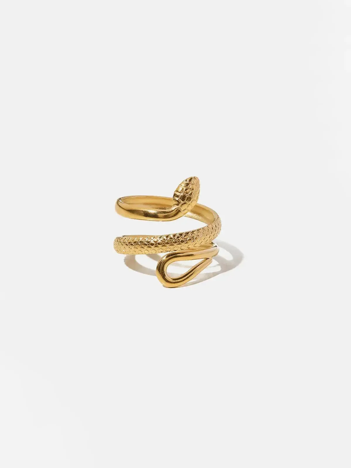 Vipera – Statement design – Titanium steel ring