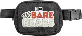 We Bare Bears Logo Belt Bag, Crossbody Fanny Pack for Women and Men, Adjustable
