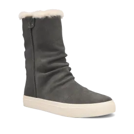Women's Cozy Chic Boot - Dark Grey Suede